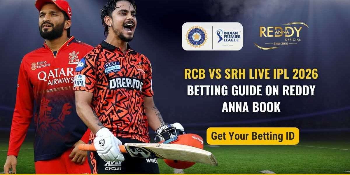 RCB vs SRH Live IPL 2026 Betting Guide on Reddy Anna Book