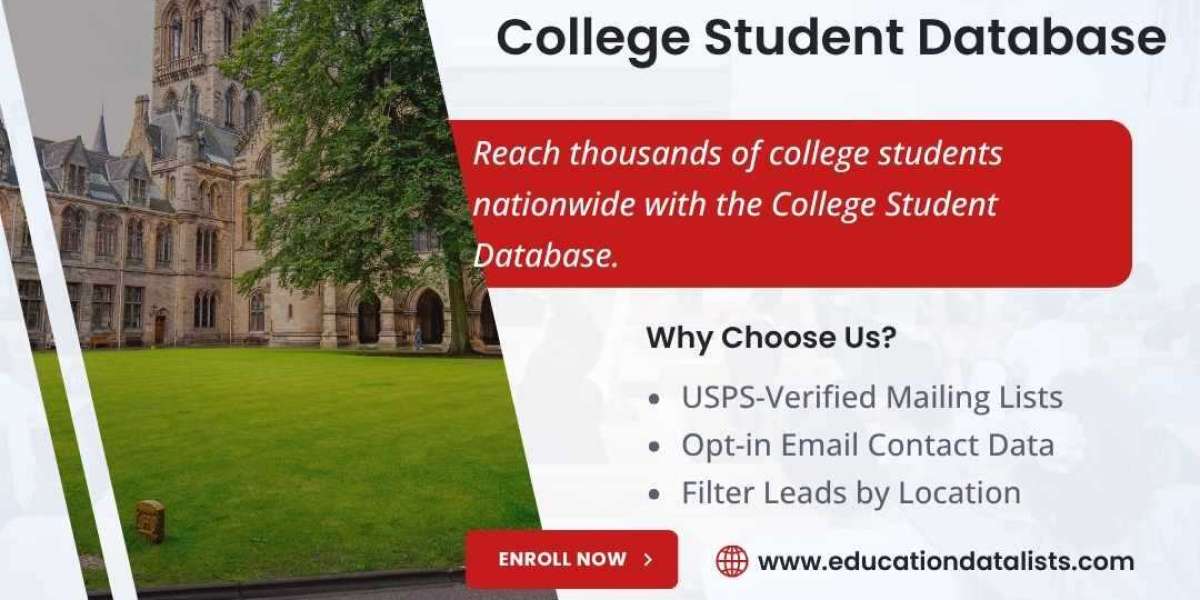 College Student Email Lists -Connect with Verified Students for Targeted Engagement
