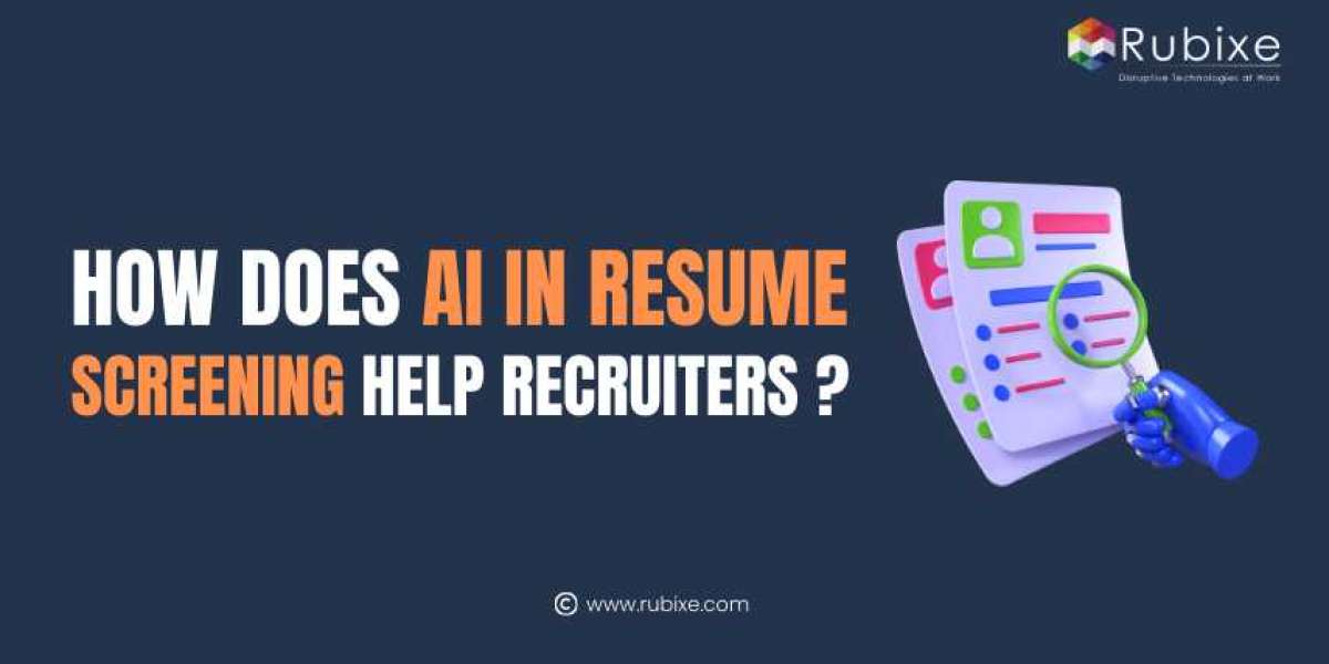 How does AI in resume screening help recruiters