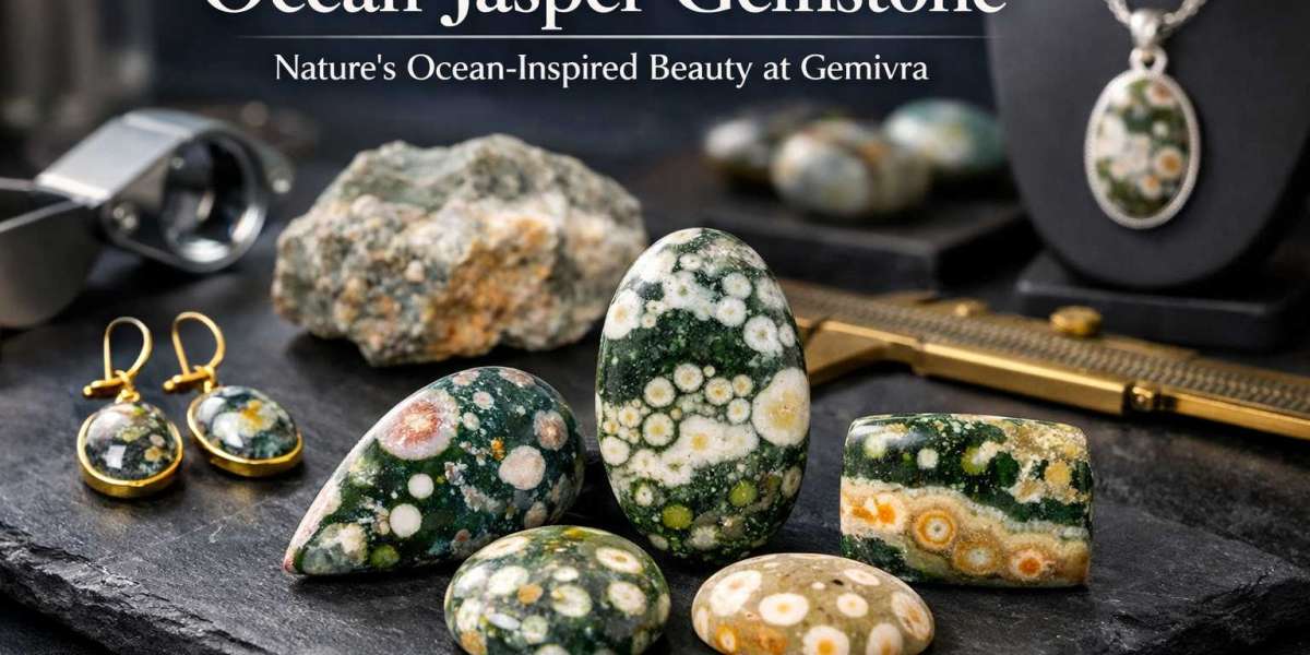 Ocean Jasper Gemstone: Nature’s Ocean-Inspired Beauty at Gemivra