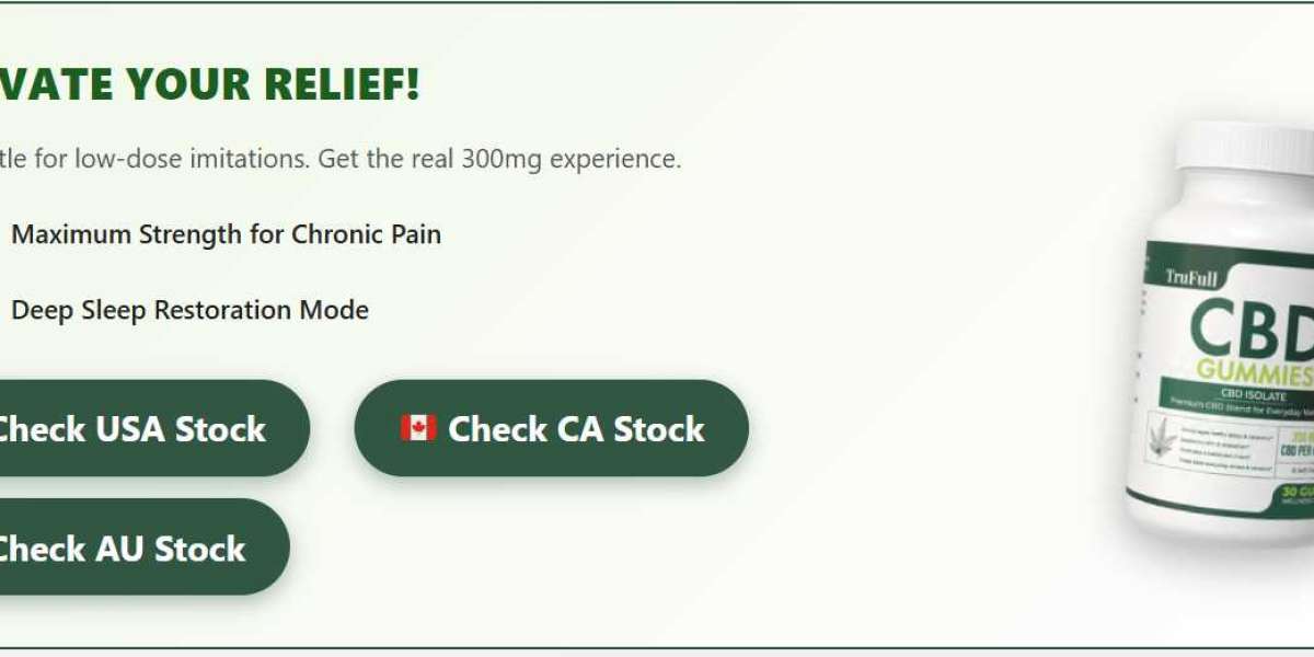 TruFull 300mg CBD Gummies Review – Honest Wellness Feedback USA, AU, CA