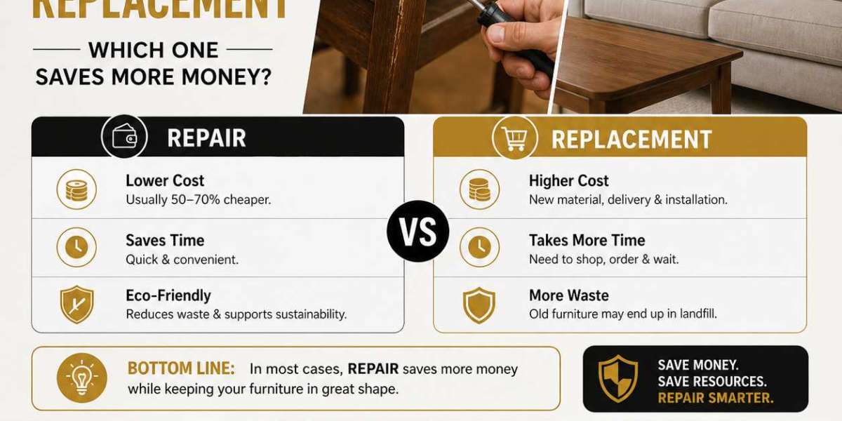 Furniture Repair vs Replacement: Which One Saves More Money?