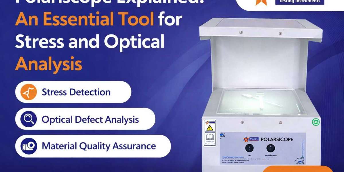 High-Quality Polariscope for Stress Analysis in Transparent Materials
