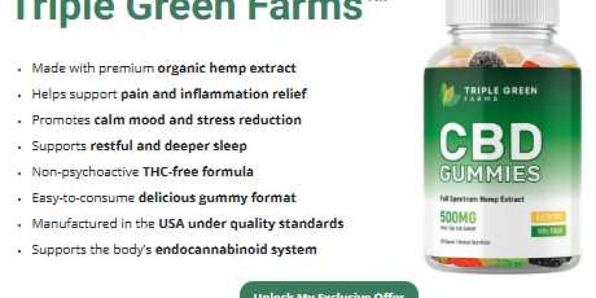 How Triple Green Farms CBD Gummies Work for Stress Alleviation?