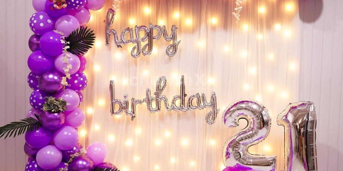 Surprise Birthday Decoration Setup in Delhi