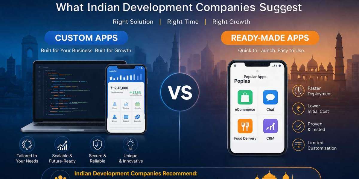 Custom vs Ready-Made Apps: What Indian Development Companies Suggest
