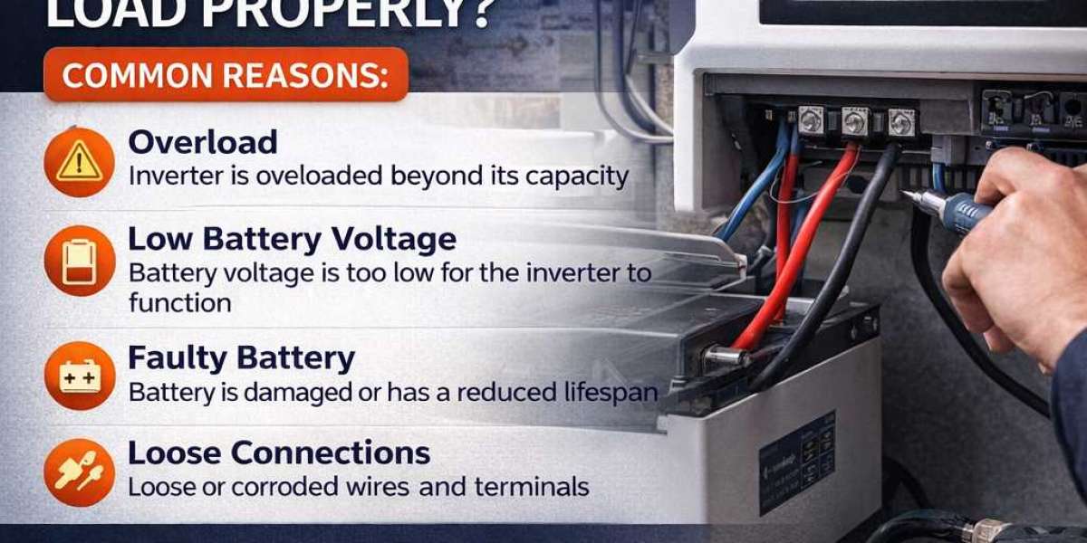 Inverter Not Taking Load Properly? Common Reasons