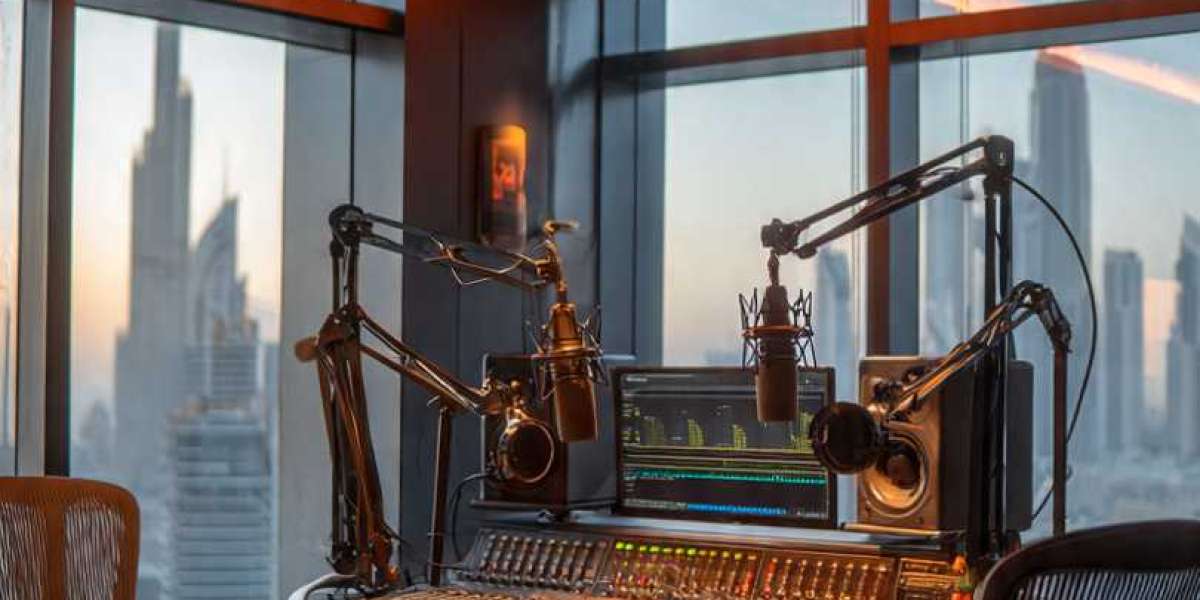 Podcast Studio for Fitness Coaches in Dubai Premium Setup