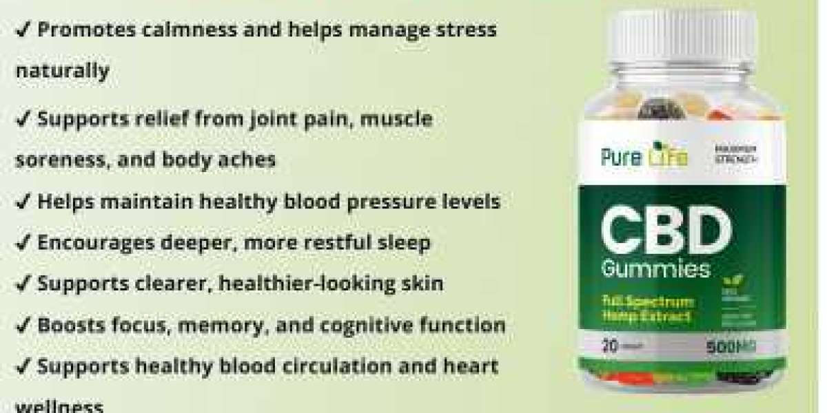Pure Life CBD: Tasty gummies for stress relief and relaxation!