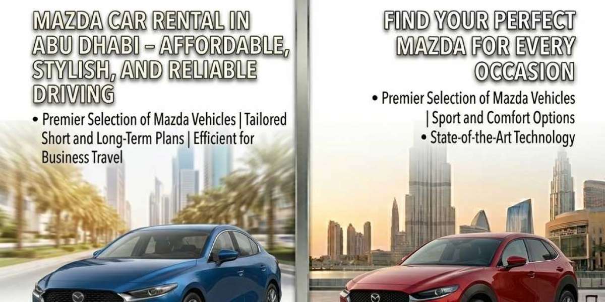 Mazda Car Rental in Abu Dhabi – Affordable, Stylish, and Reliable Driving
