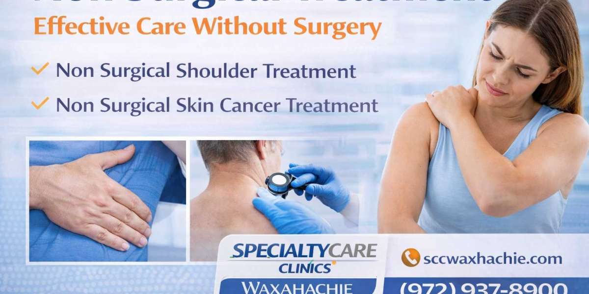 Non Surgical Treatment: Modern Solutions for Shoulder Pain and Skin Cancer Care