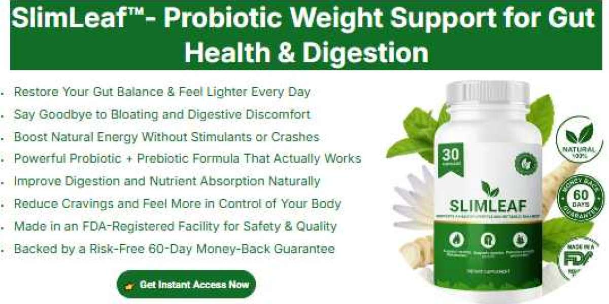 Slim Leaf: Natural Supplement to Boost Metabolism and Gut Health!