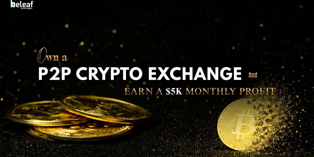 Own a P2P crypto exchange and earn a $5K monthly profit
