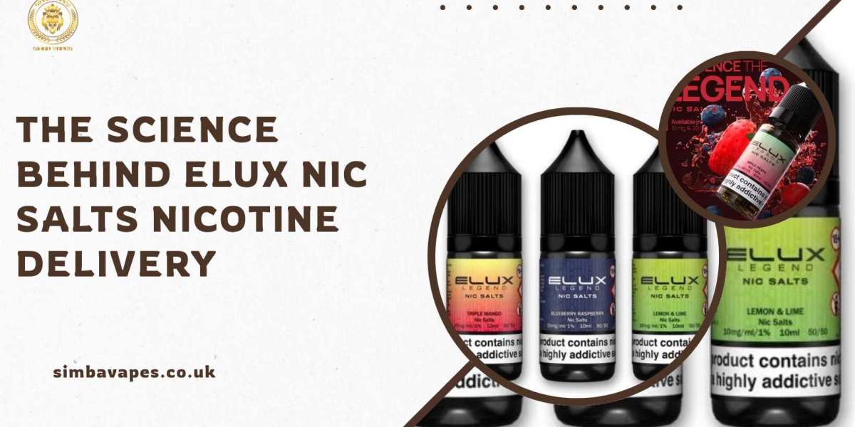 The Science Behind elux nic salts Nicotine Delivery