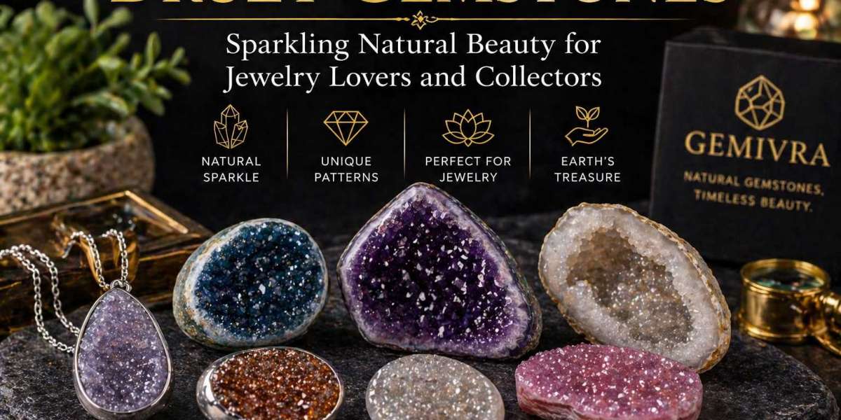 Druzy Gemstones: Sparkling Natural Beauty for Jewelry Lovers and Collectors