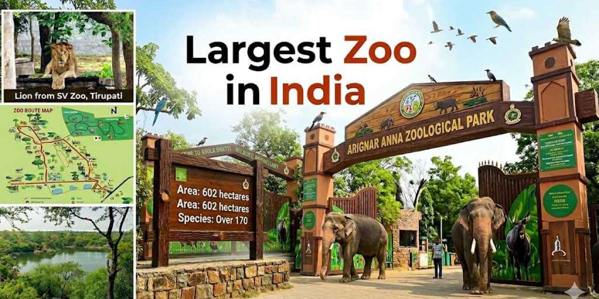 Largest Zoo in India: Explore Arignar Anna Zoological Park, Chennai
