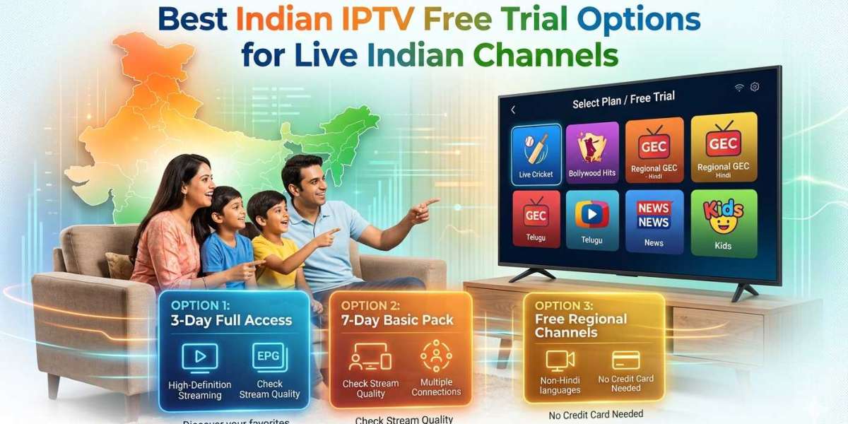Best Indian IPTV Free Trial Options for Live Indian Channels