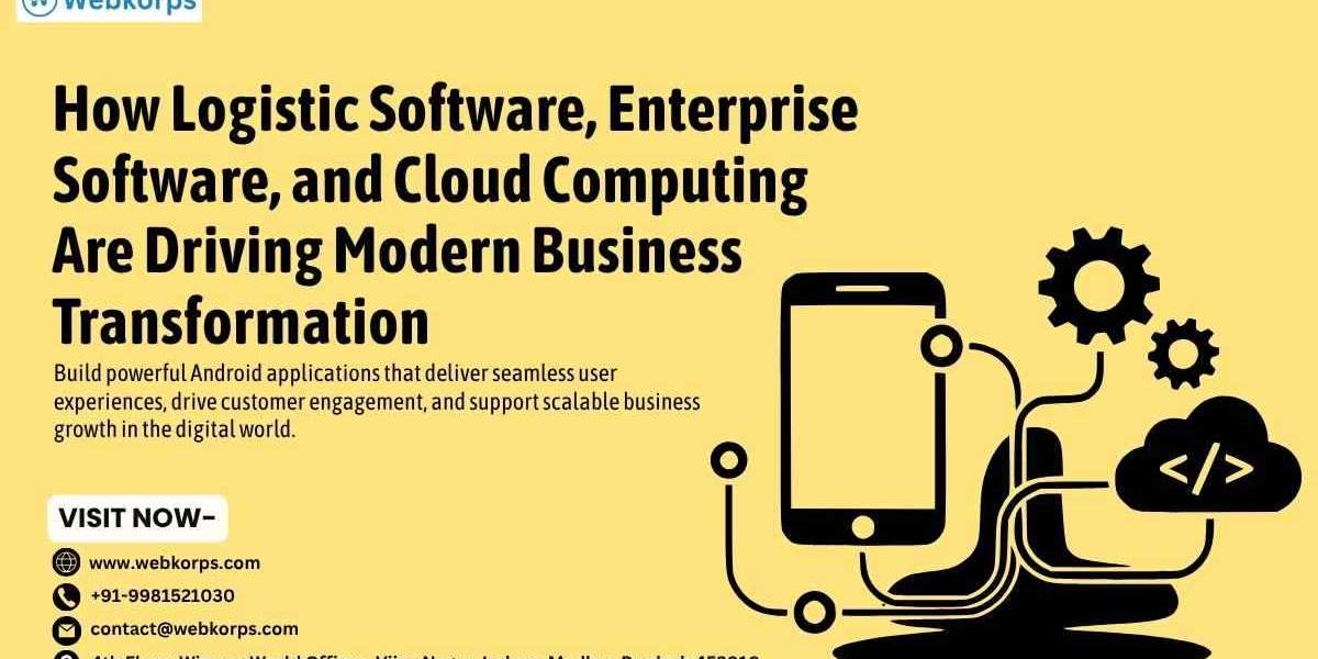 How Logistic Software, Enterprise Software, and Cloud Computing Are Driving Modern Business Transformation