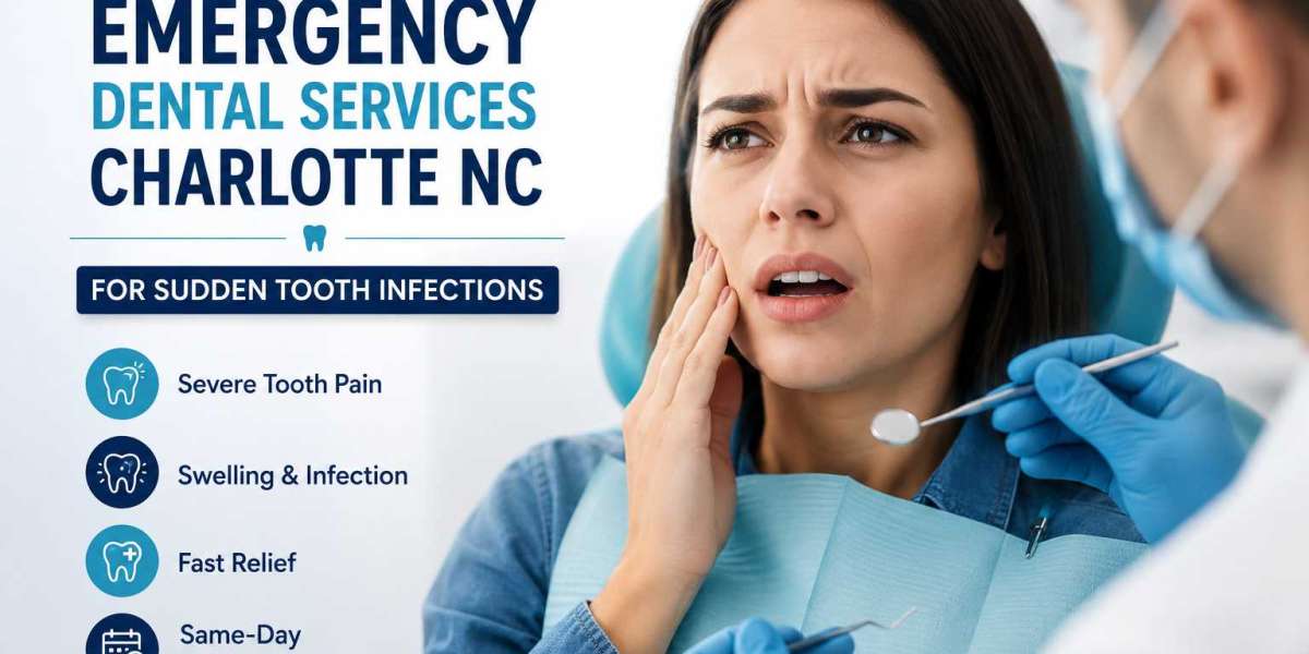 Emergency Dental Services Charlotte NC for Sudden Tooth Infections