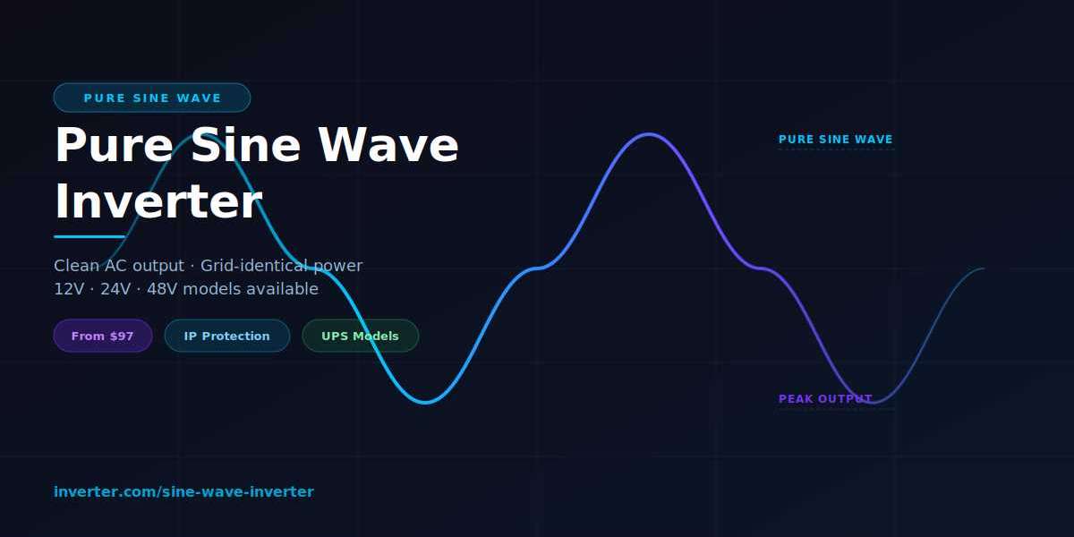 Pure Sine Wave Inverter: Clean Power for Every Device