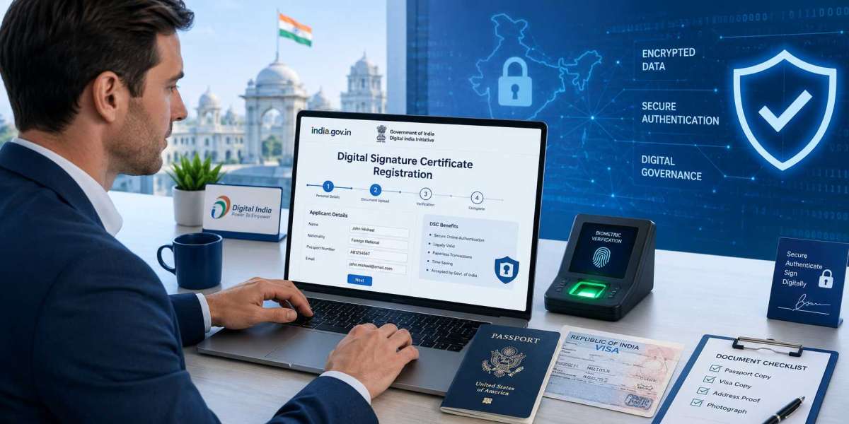 Online DSC Registration for Foreign Nationals in India