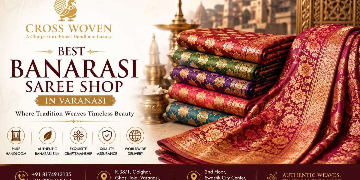 Crosswoven – Best Banarasi Saree Shop in Varanasi