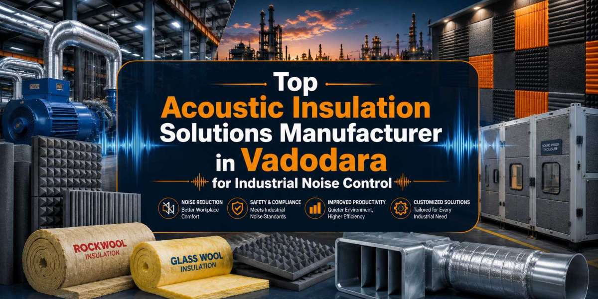 Top Acoustic Insulation Solutions Manufacturer in Vadodara for Industrial Noise Control