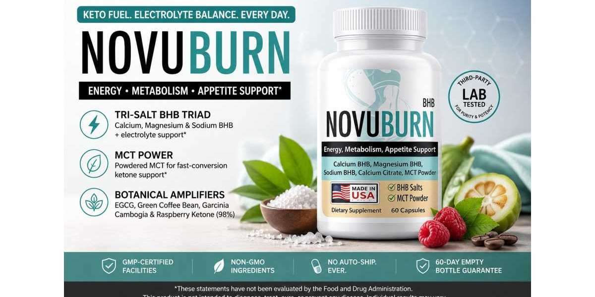 NovuBurn BHB Capsules – Best Weight Loss Supplement for Faster Metabolism in 2026