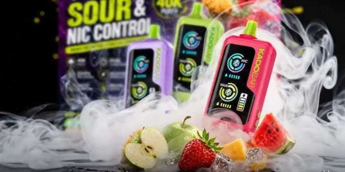 Why Vapers Love Kado Bar Sour and Nic Control 40K Puffs