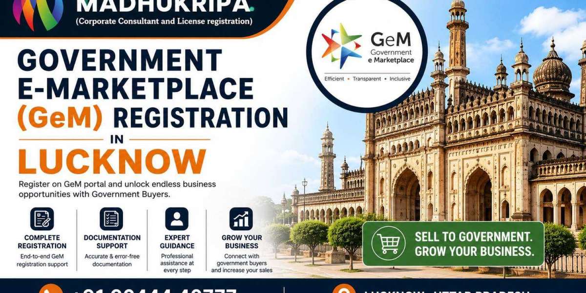 GeM Registration Consultant in Lucknow – Complete Guide for Businesses and Vendors