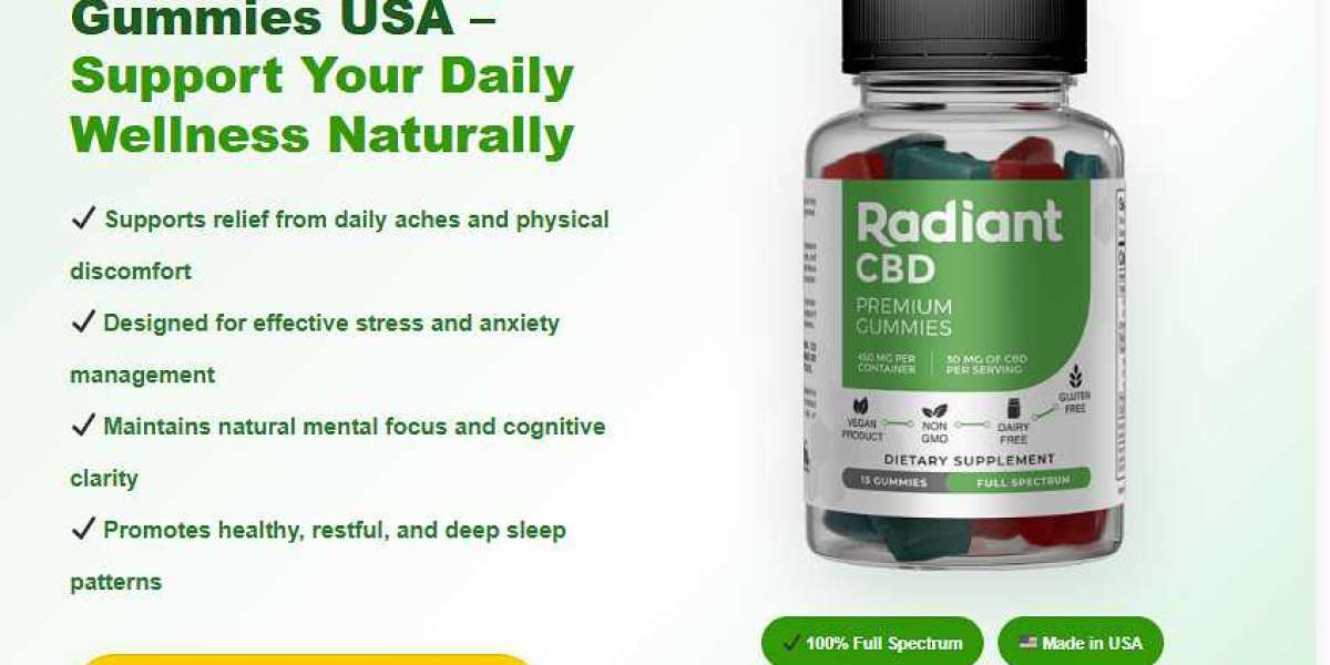 Radiant CBD Gummies USA Reviews: A Deep Dive into the 450mg Potency Benefits
