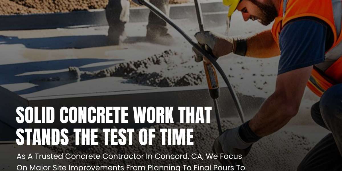 Professional Concrete Contractor in Concord, CA Residential Commercial Projects