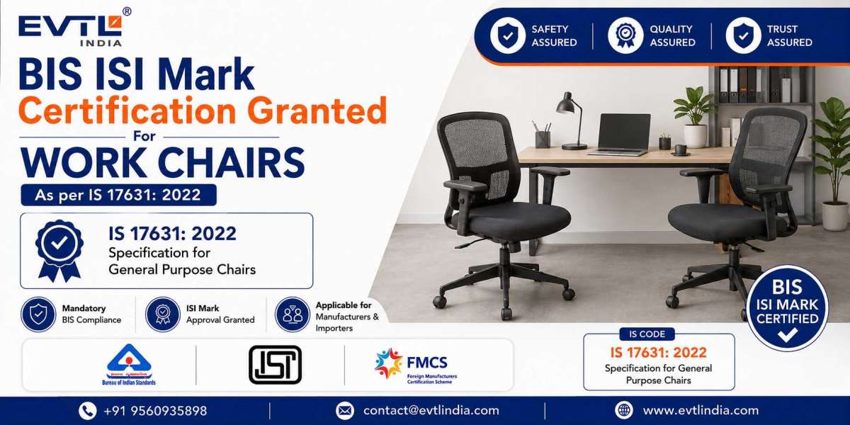 BIS Registration for Work Chairs under IS 17631:2022