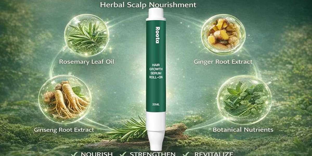 What are the key ingredients in Roota Hair Serum Supplement?