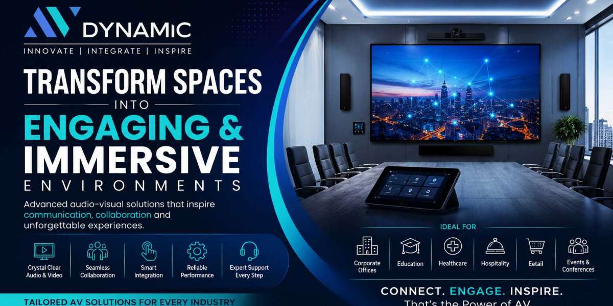 How Audio-Visual Solutions Transform Spaces into Engaging and Immersive Environments