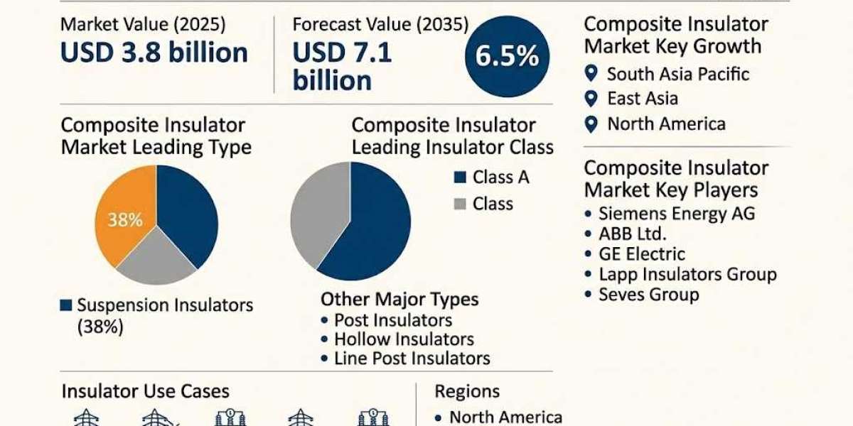 Composite Insulator Market Driving USD 7.1 Billion by 2035