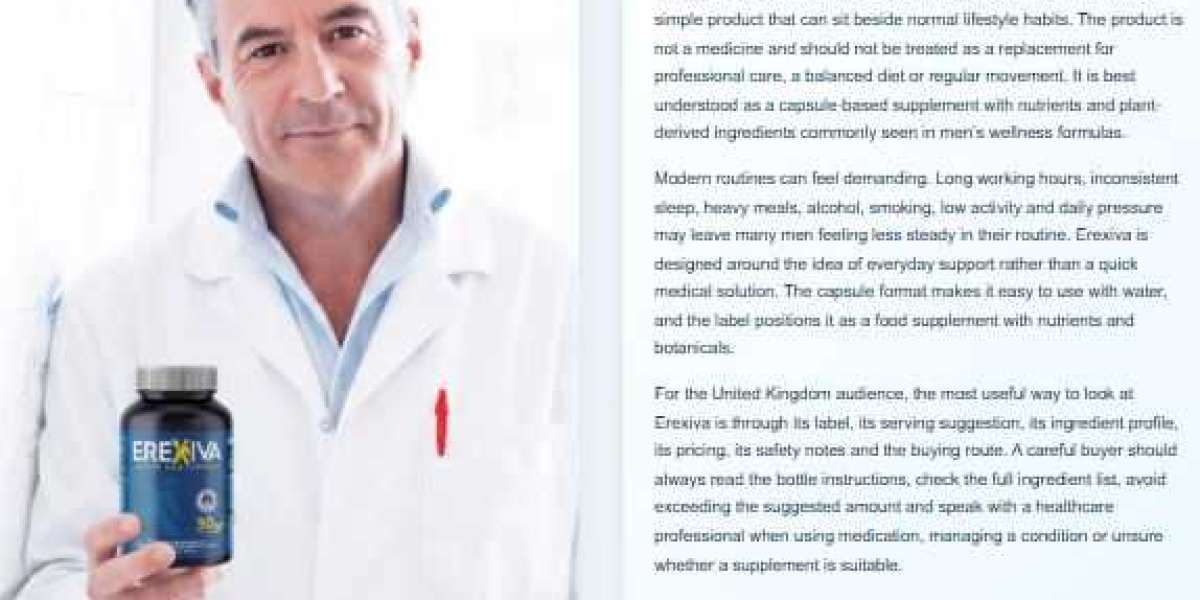 How Erexiva Male Enhancement Supports Erectile Health?